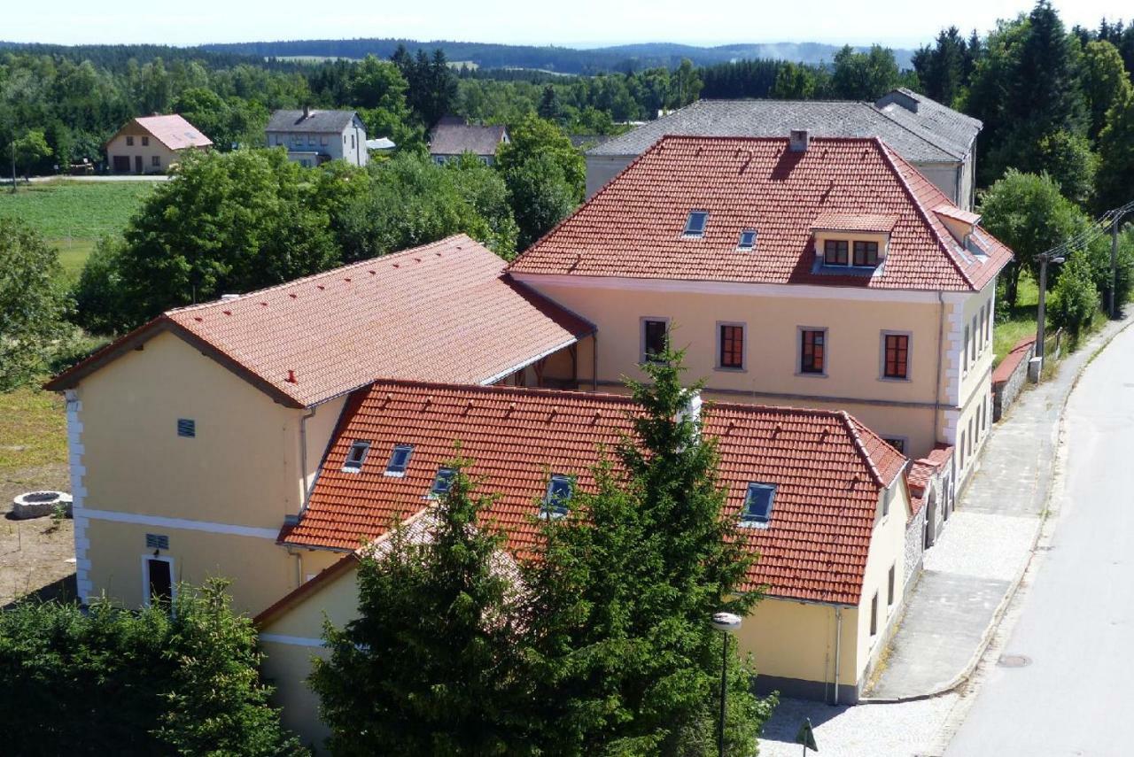 Penzion Hurky Nová Bystřice Zewnętrze zdjęcie